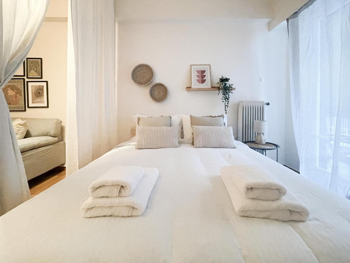 Boho Chic 2Br Apartment In The Center Of Athén Kültér fotó